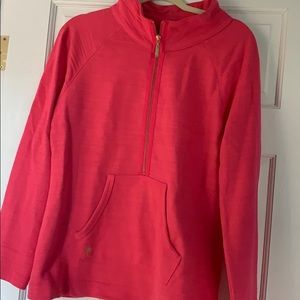 Pink Lilly Pulitzer popover long sleeve. medium.
